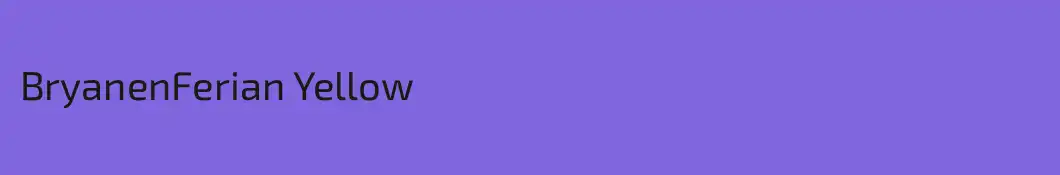 BryanenFerian Yellow